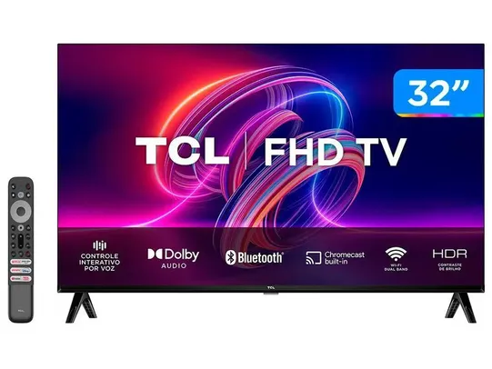 [Magalu] Smart TV 32” Full HD LED TCL 32S5400A Android 