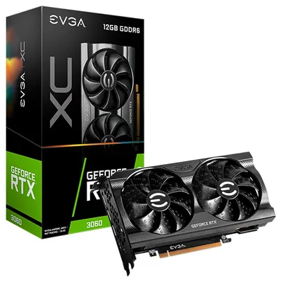 Placa de Vídeo EVGA GeForce RTX 3060 | R$6.500