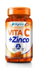 Suplemento Alimentar Vita C 500mg + Zinco com 60 tabletes