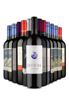 Kit 12 Vinhos Tintos - Mais Vendidos  (Primeira compra) - Vinho Fácil - Grupo Wine