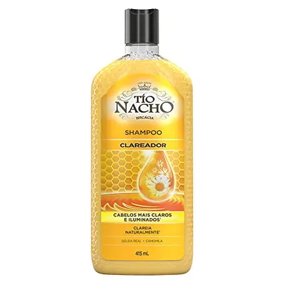 Shampoo Clareador Camomila ou anti-idade, Tio Nacho, 415 Ml