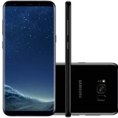 Smartphone Samsung Galaxy S8 Plus Preto R$2374
