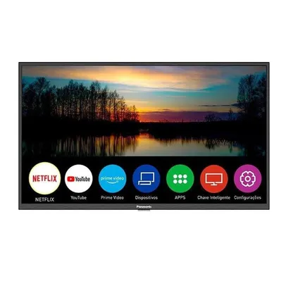 Smart TV LED 32 Panasonic TC-32JS500B, HD, 2 HDMI, USB, 60Hz