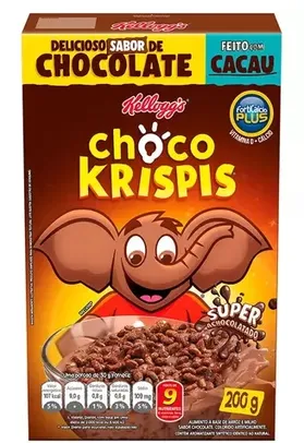 Cereal Matinal Infantil Chocolate Kelloggs - Choco Krispis 200g