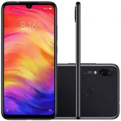 Smartphone Xiaomi Redmi Note 7 64GB Versão Global Desbloqueado Preto | R$1.157