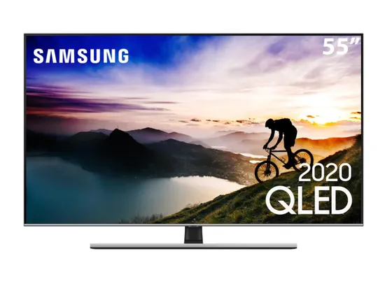 Saindo por R$ 3600: (App) Smart TV QLED 55" 4K Samsung 55Q70T | R$3600 | Pelando