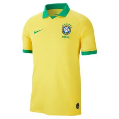 Camisa Nike Brasil Comemorativa Copa América 2019 Torcedor Pro Masculina