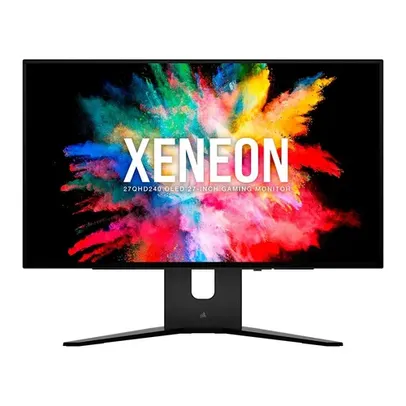 Monitor Gamer Corsair Xeneon 27" OLED, 240Hz, QHD, 0.03ms, HDR, G-Sync e FreeSync Premium