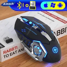 [Imposto Incluso] Mouse sem fio recarregável