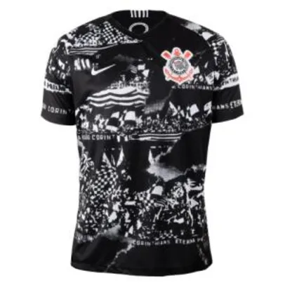 (Apenas P) Camisa Nike Corinthians Invasões Torcedor Masculina | R$75
