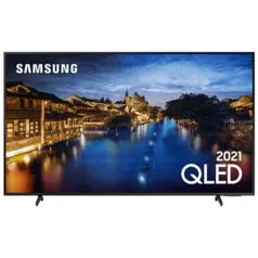 Smart TV QLED 55'' Samsung, 4K, HDR 10+, Bluetooth, Alexa Built In - QN55Q60AAGXZD