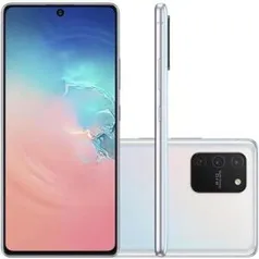 Celular Samsung Galaxy S10 Lite Branco 128GB 6GB RAM | R$1999