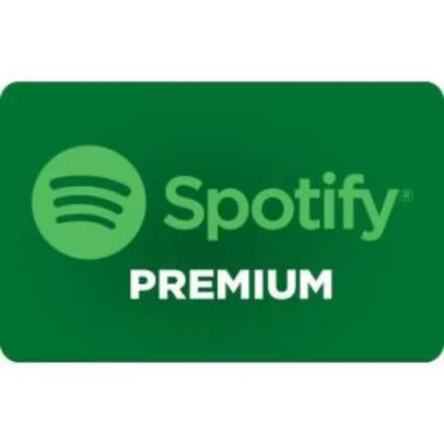 [1ª Compra/ App Americanas] Gift Card Digital Spotify - R$2