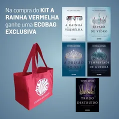 Combo Rainha Vermelha + Ecobag Exclusiva - 1ª Ed. | R$100