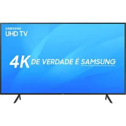 Smart TV LED 55'' Samsung Ultra HD 4k 55NU7100  3 HDMI 2 USB  HDR Premium - R$ 2790 (receba R$ 558 com AME)