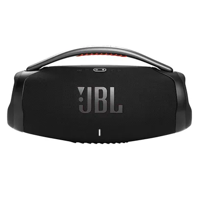 Caixa de Som JBL Boombox 3 180W RMS Bluetooth Bateria até 24 horas à Prova de Água Preta