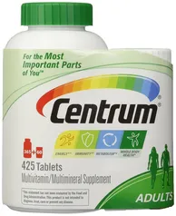 Centrum Multivitamínico Adultos 425 comprimidos | R$228