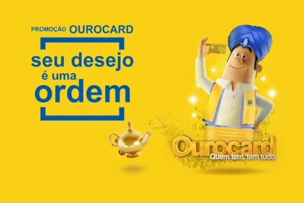 Promoção Desejo Ourocard - Banco do Brasil 