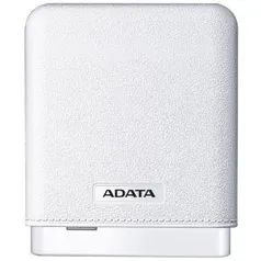 Carregador Portátil ADATA Power Bank 10.000mAh, Branco - R$80