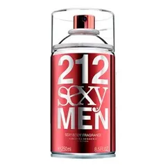 212 Sexy Men Carolina Herrera – Body Spray Masculino - 250ml