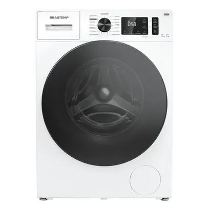 Lava e Seca Brastemp 10kg/6kg branca com Smart Sensor, Lavar com Vapor e Função Secagem - BNO10AB • 110V ou  220V