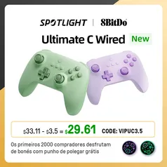 Controle 8Bitdo Ultimate C Sem Fio 