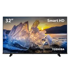 (AME R$701) Smart TV 32 Toshiba DLED HD VIDAA 2 HDMI 2 USB com Wifi e Comando de Voz - TB020M