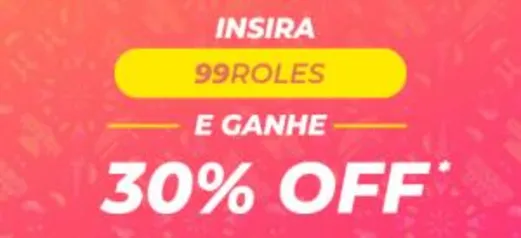 [Curitiba] 30% off em 2 corridas com a 99Pop