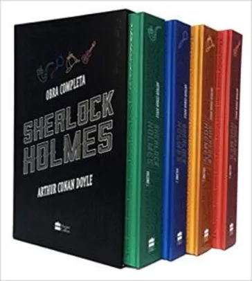 Saindo por R$ 80: Box | Sherlock Holmes A Obra Completa | R$79 | Pelando