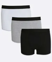 Kit 3 Cuecas Boxer Masculina Mr