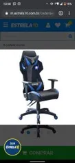 Cadeira Gamer Giratória Trevalla TL-CDG-02-7PR Predator | R$ 681