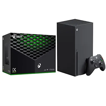 Microsoft Xbox Series X 1TB SSD console de videogame + 1 controle sem fio Xbox - 