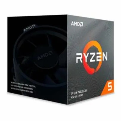 Processador AMD Ryzen 5 3600XT Hexa-Core 3.8GHz - R$1529
