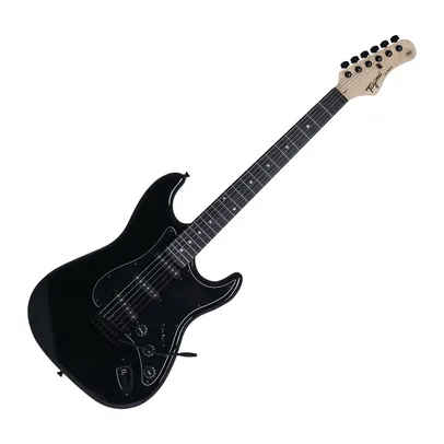 Guitarra Elétrica Tagima Stratocaster TG-500 Madeira Preta