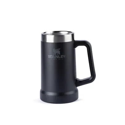 Caneca Térmica de Cerveja Stanley Matte Black | 709ML