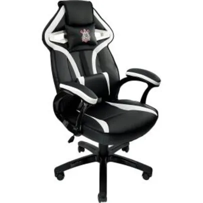 Cadeira Gamer MX1 Giratória Preto e Branco Mymax - R$302