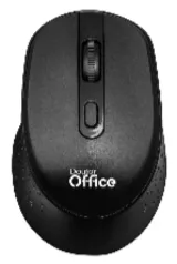 Mouse Dr. Office Sem Fio, 1600 DPI, USB 2.0, Black, MDR-0104-B