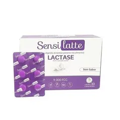 LACTASE - SENSILATTE 9.000 FCC 30 COMPRIMIDOS | R$27