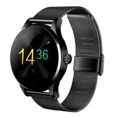 K88H Bluetooth Smart Watch Smartwatch  -  STAINLESS STEEL BAND  SILVER  por R$ 127