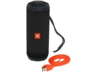 Caixa de Som Bluetooth JBL com Potência de 16W para iOS e Android Preto - FLIP4 - JBLFLIP4PTO_PRD - R$369