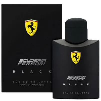 Perfume Scuderia Ferrari Black Eau De Toilette Masculino 125ml