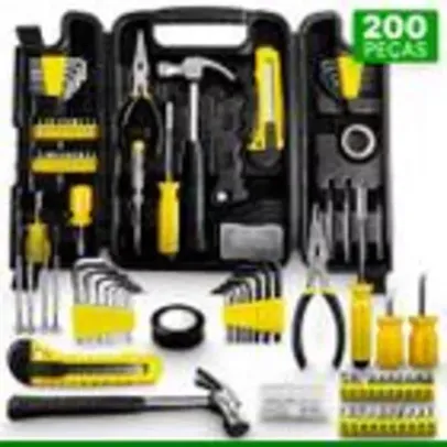 Kit Ferramentas Com 200 Peças Titanium Linha Profissional