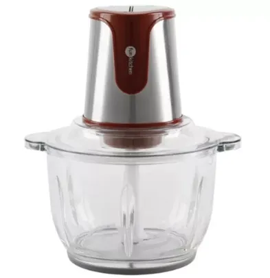 [SC AME 25,20] Processador de Alimentos Fun Kitchen com Bowl de Vidro 2L Vermelho 300W