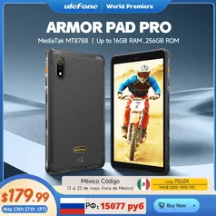 Ulefone Armor Pad Pro Tablet - 16GB RAM (8+8), 128GB ROM 