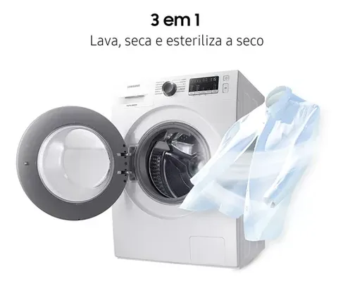 Lava E Seca Samsung Wd11m Com Digital Inverter Branca 11kg