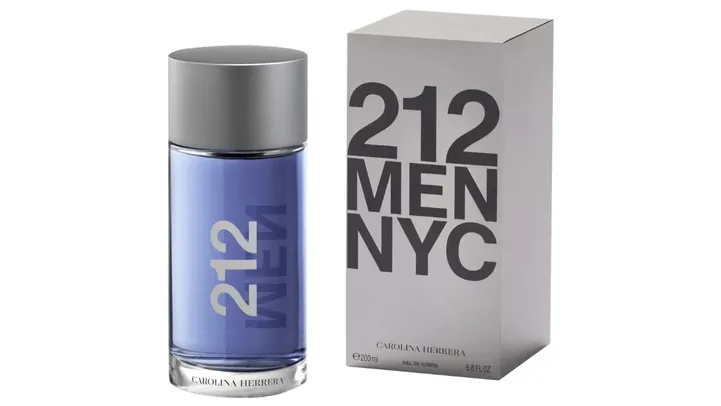 Perfume 212 MEN NYC EDT, 200ml - Carolina Herrera, Masculino