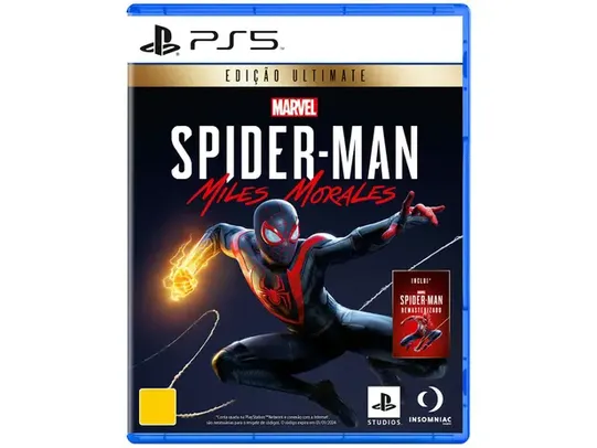 Marvels Spider-Man Miles Morales Edição Ultimate - para PS5 Insomniac Studios