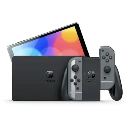 [CC MASTERCARD] Console Nintendo Switch Oled + Super Smash Bros Ultimate Digital + 3 Meses Assinatura 