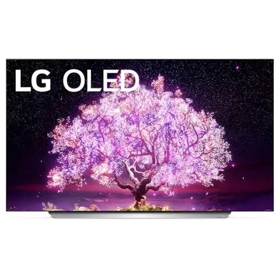 Smart TV 55" LG 4K OLED55C1 120Hz, G-Sync FreeSync 4x HDMI 2.1 Inteligência Artificial ThinQ Google Alexa