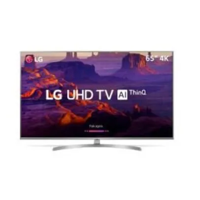 Smart TV LED 65'' Ultra HD 4K LG 65UK6530 IPS ThinQ AI HDR10 Pro - R$3.509